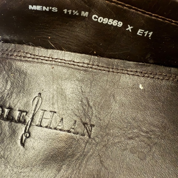 Cole Haan Country Mens Shoes Brown Dress Leather Moc Toe Loafers Sz 11 1/2‎ main image 7